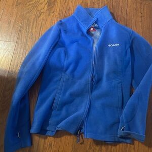 Columbia women’s  Blue Fleece Jacket